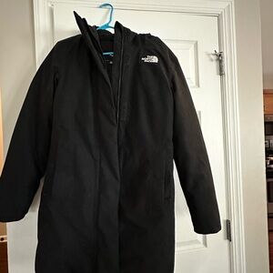 North Face down jacket, excellent condition.